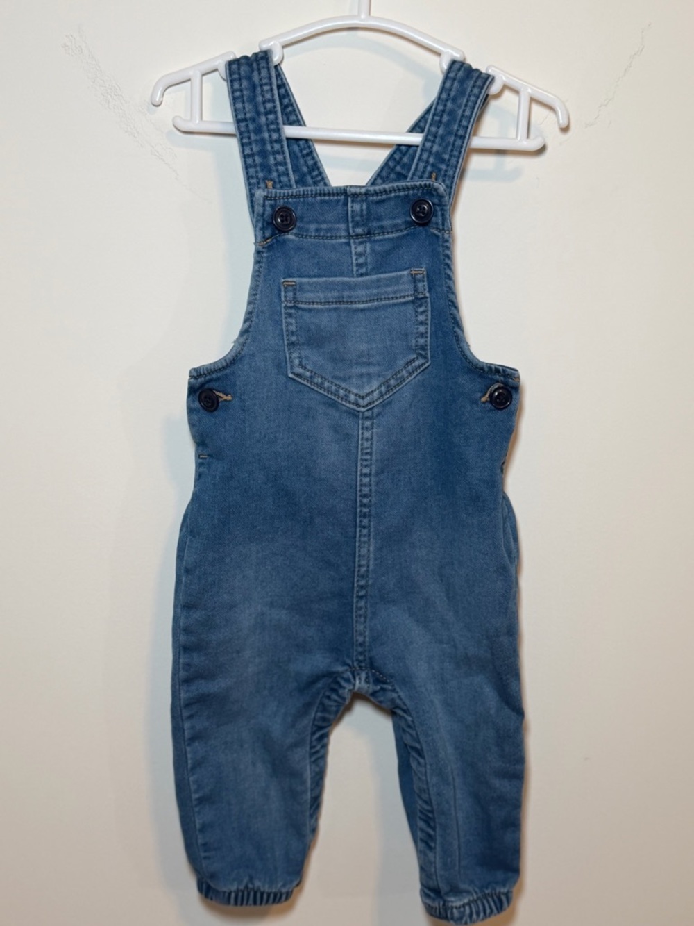 Baby Gap Sweatpant Jean Overalls, Size: 6-12M